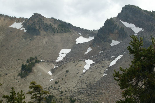 Snow on Mountains